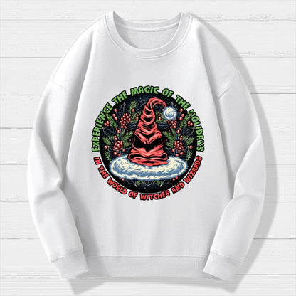 Magic of the Holidays Geek Cotton Sweatshirt