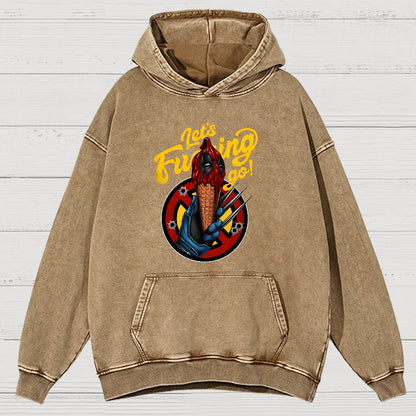 LFG Vintage Distressed Hoodie