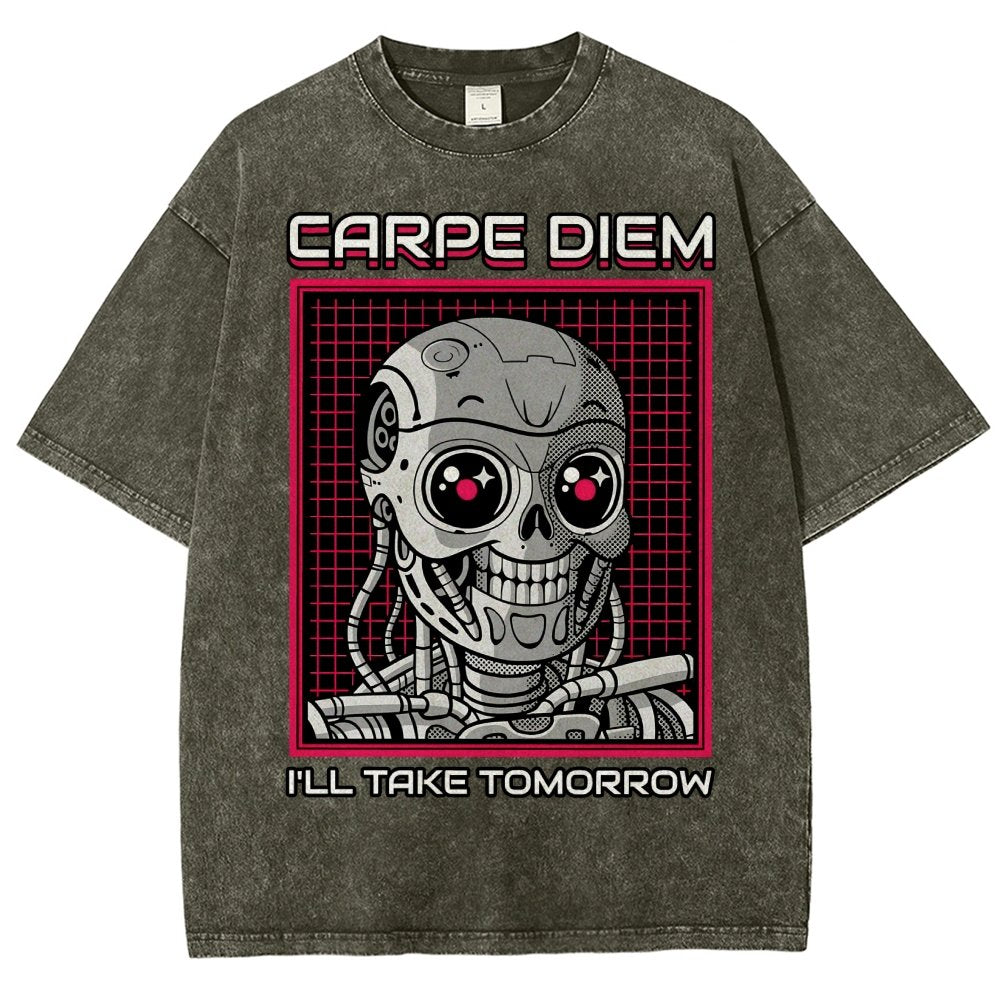 Rise Of The Cute Machine Vintage Distressed T-shirt