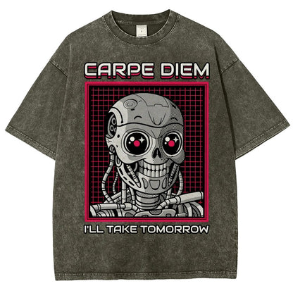 Rise Of The Cute Machine Vintage Distressed T-shirt