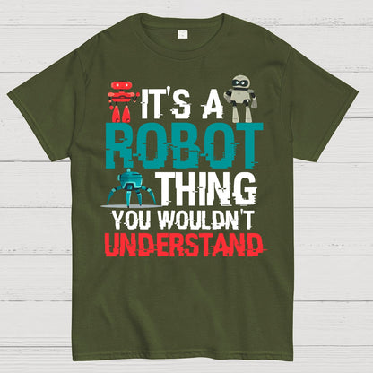 Robot Science Geek T-Shirt