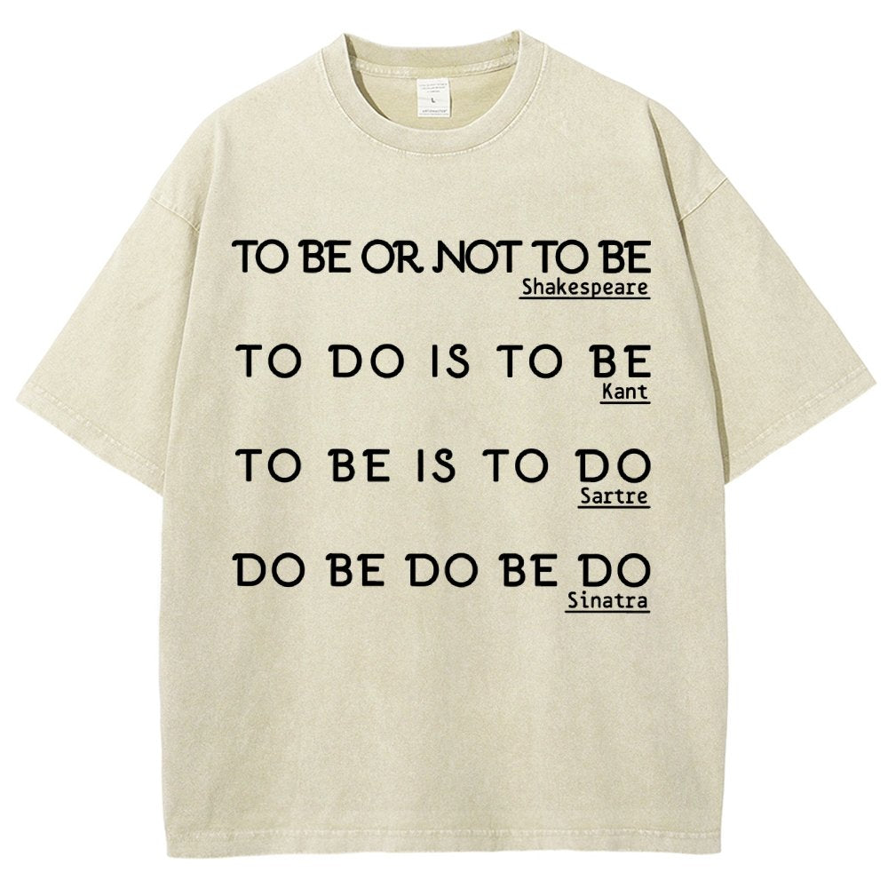 Philosophical lyric Poetic Crooner Classic Vintage Distressed T-shirt