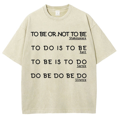 Philosophical lyric Poetic Crooner Classic Vintage Distressed T-shirt