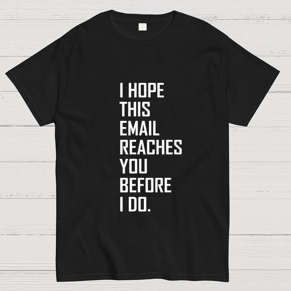 Threatening email Geek T-Shirt