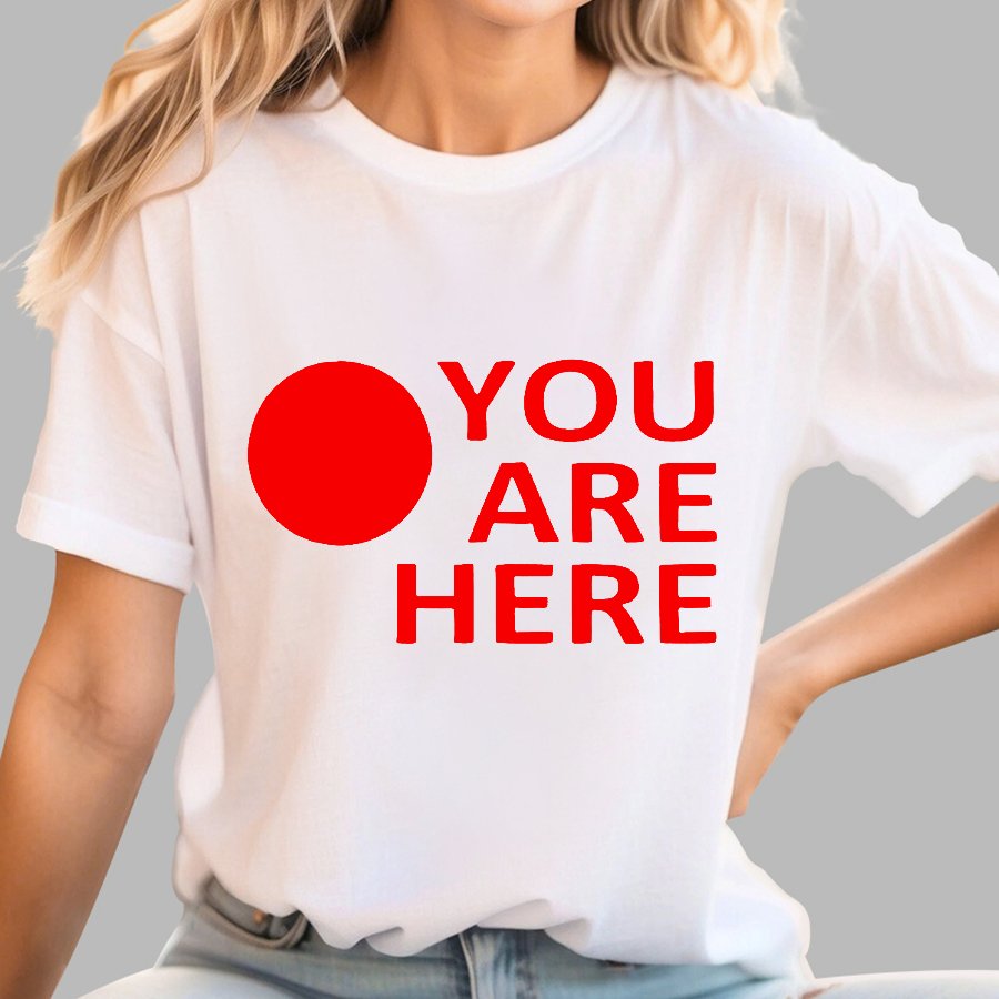 You Are Here Geek T-Shirt