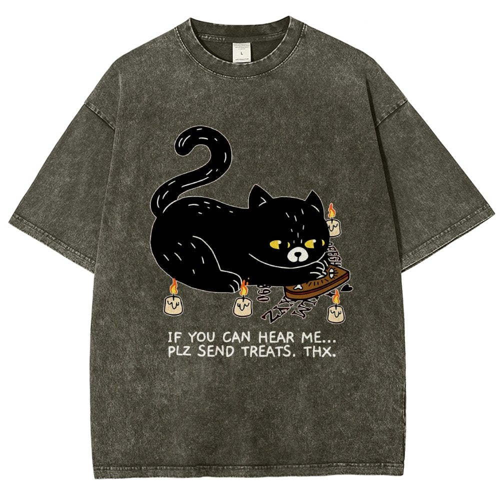 Send Treats Thx Vintage Distressed T-shirt