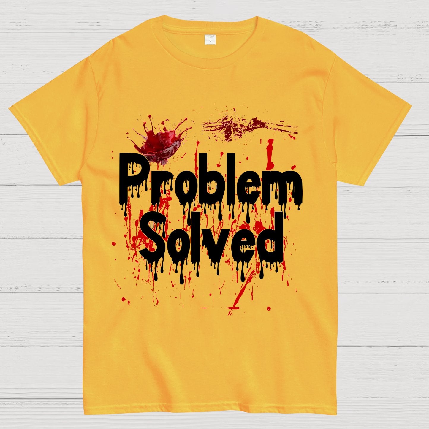 Problem Solved Funny Geek T-Shirt