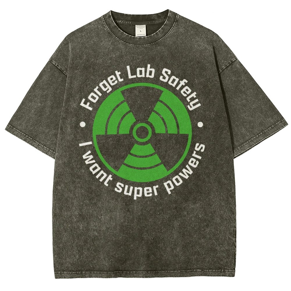 Forget Lab Safety Vintage Distressed T-shirt