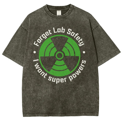 Forget Lab Safety Vintage Distressed T-shirt