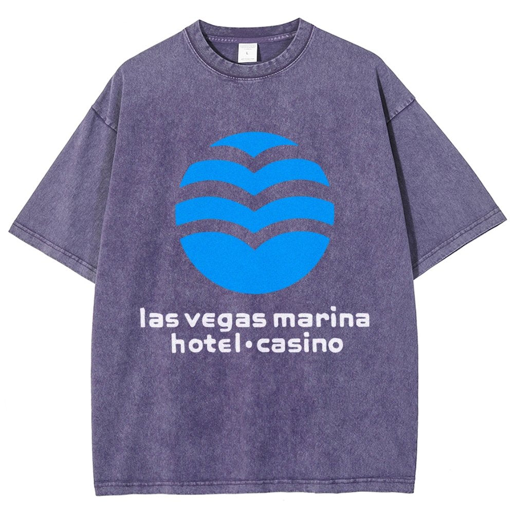 Marina Hotel & Casino - Vintage Las Vegas Vintage Distressed T-shirt