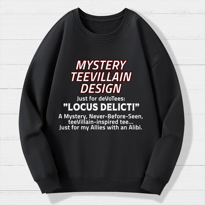 Locus Delicti Geek Cotton Sweatshirt