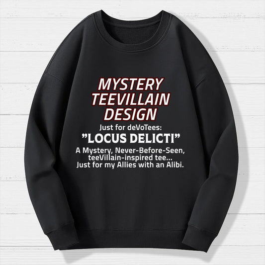 Locus Delicti Geek Cotton Sweatshirt