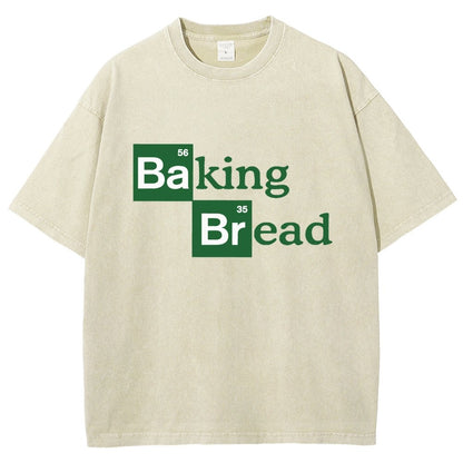 Baking Bread Vintage Distressed T-shirt