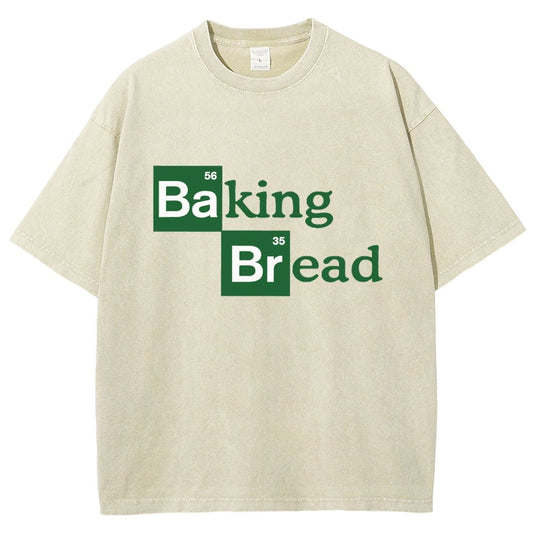 Baking Bread Vintage Distressed T-shirt