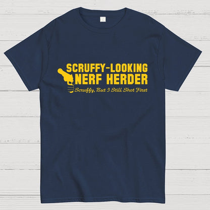 Scruffy Maverick Geek T-Shirt