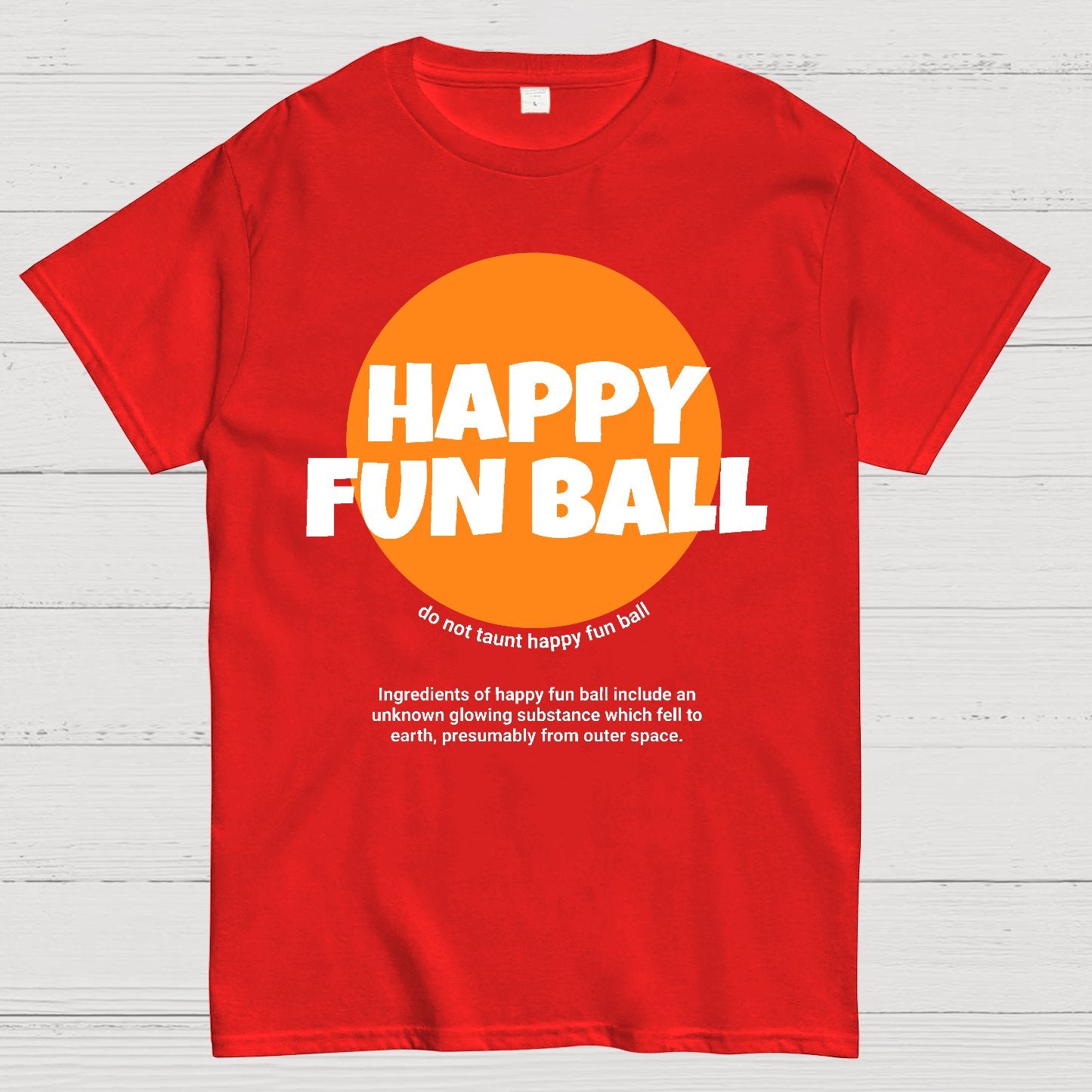 Happy Fun Ball Geek T-Shirt