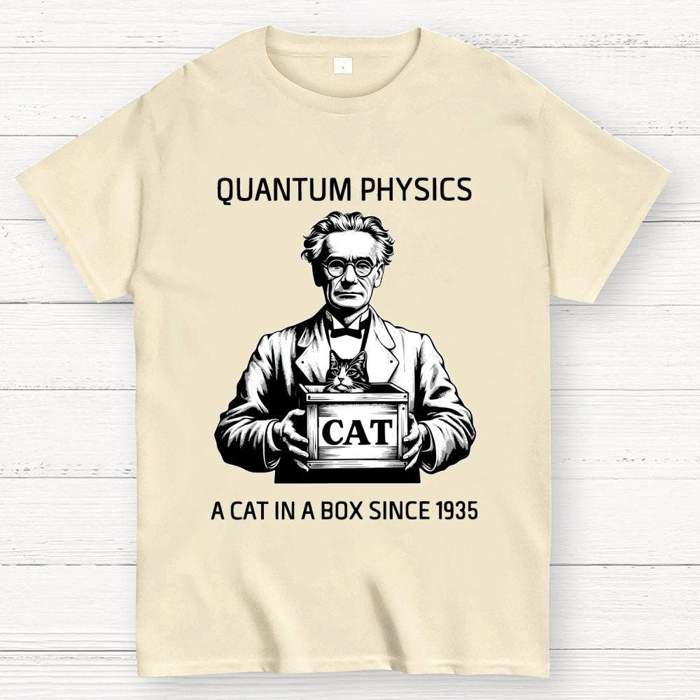 Schrödinger's Cat Quantum Geek T-Shirt