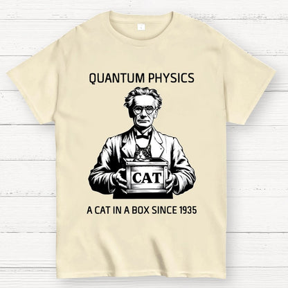 Schrödinger's Cat Quantum Geek T-Shirt