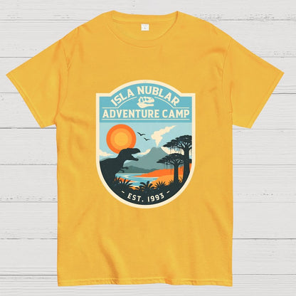 Dinosaur Island Adventure Camp Geek T-Shirt