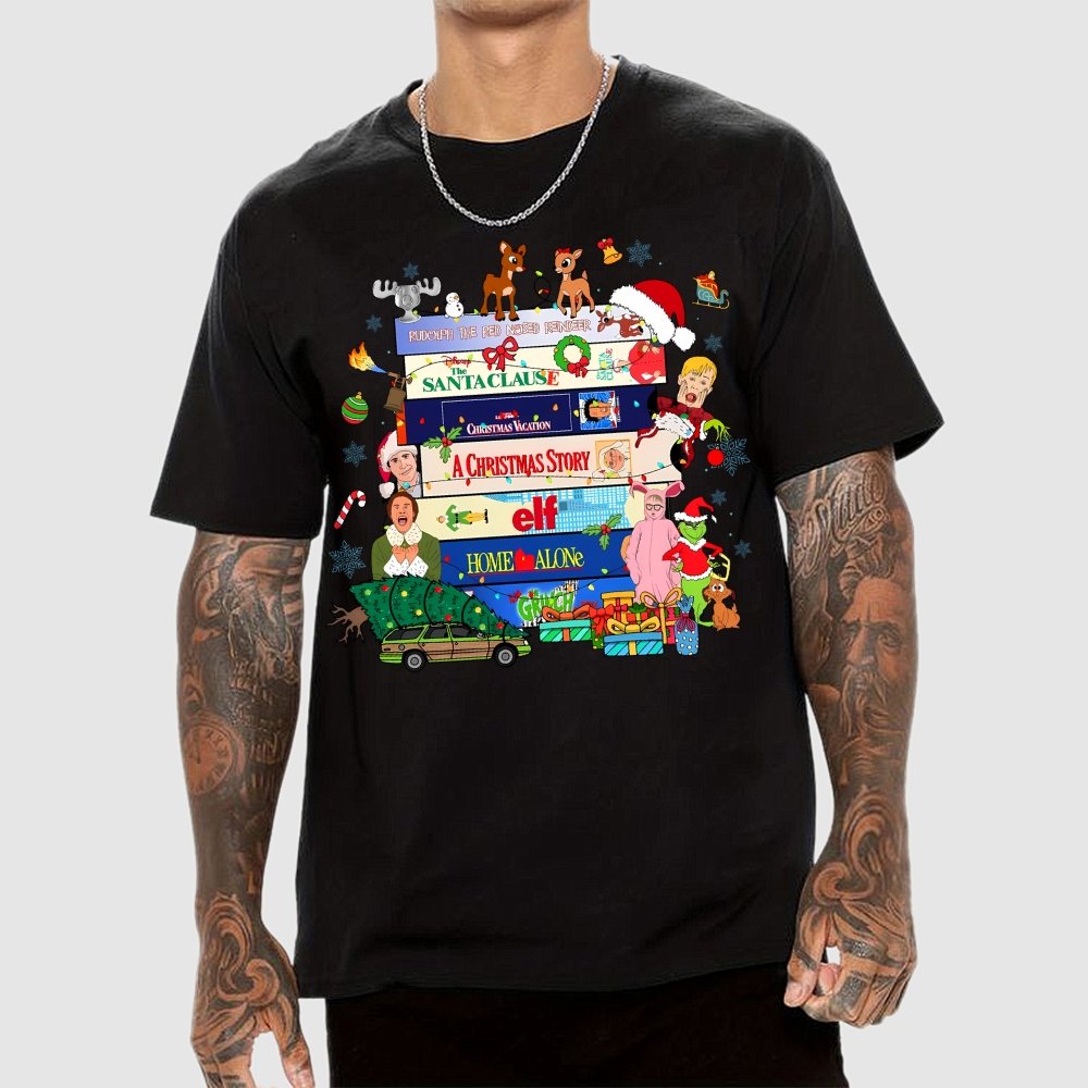 90s Style Christmas Geek T-Shirt