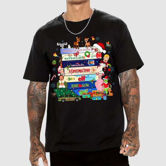90s Style Christmas Geek T-Shirt