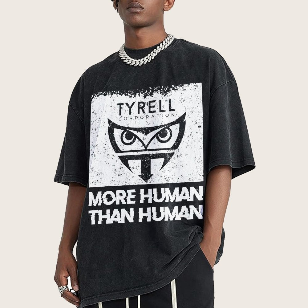 More Human Than Human Vintage Distressed T-shirt
