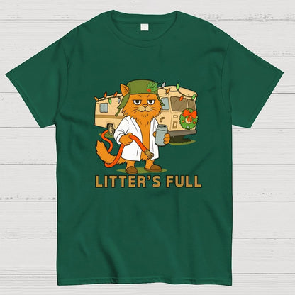 Christmas Shitters Full Cat Geek T-Shirt