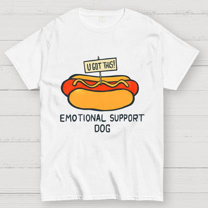 Emotional Support Dog Geek T-Shirt