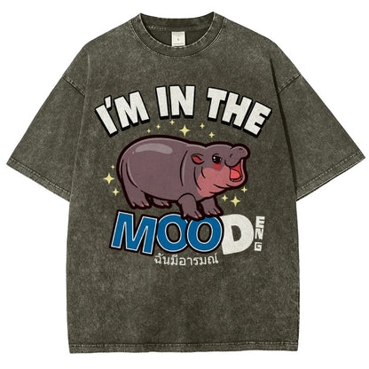 I'm In The MOOd Deng Vintage Distressed T-shirt