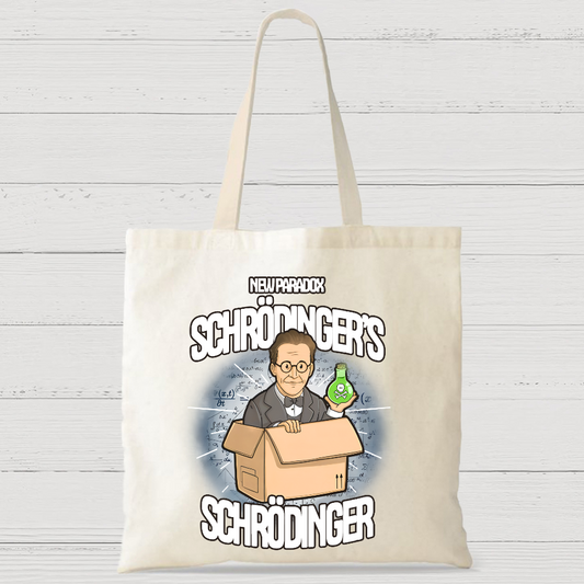 Schrödinger's Schrödinger Funny Casual Classic Canvas Bag