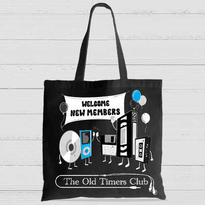 Old Timers Club Casual Classic Canvas Bag