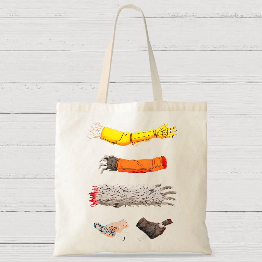 Casualties of Wars Geeky Casual Classic Canvas Bag