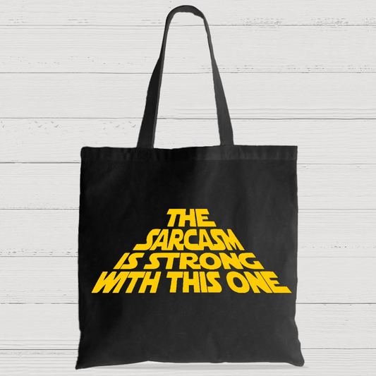 The Sarcasm Is Strong With This One Casual Classic Canvas Bag