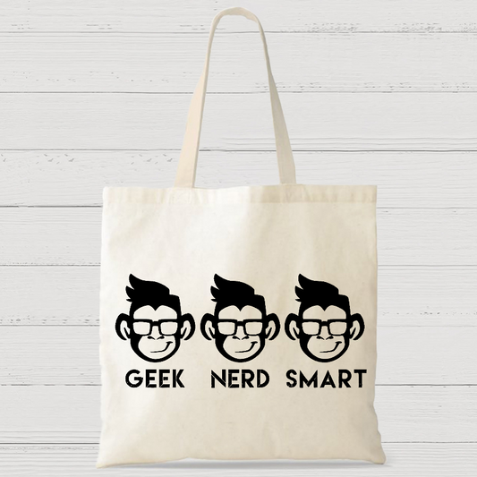 Geek Nerd Smart Casual Classic Canvas Bag