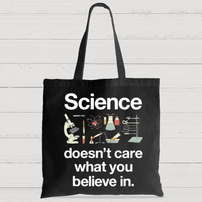 Science Doesn't Care What You Believe In Casual Classic Canvas Bag