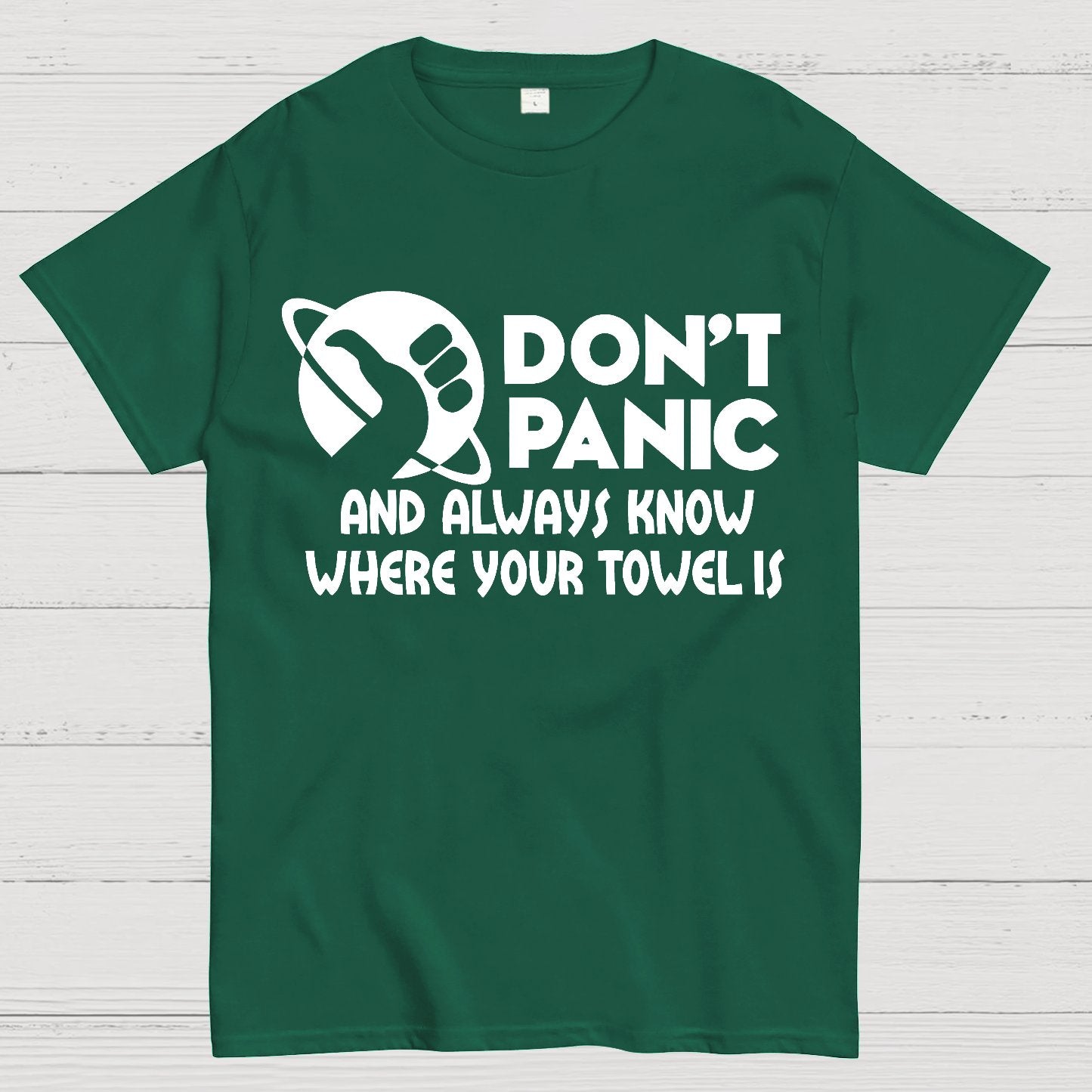 Don't Panic Geek T-Shirt