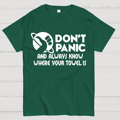 Don't Panic Geek T-Shirt