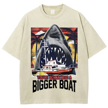 You’Re Gonna Need A Bigger Boat Vintage Distressed T-shirt