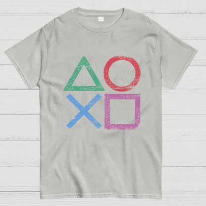 Gaming symbols Geeky T-Shirt