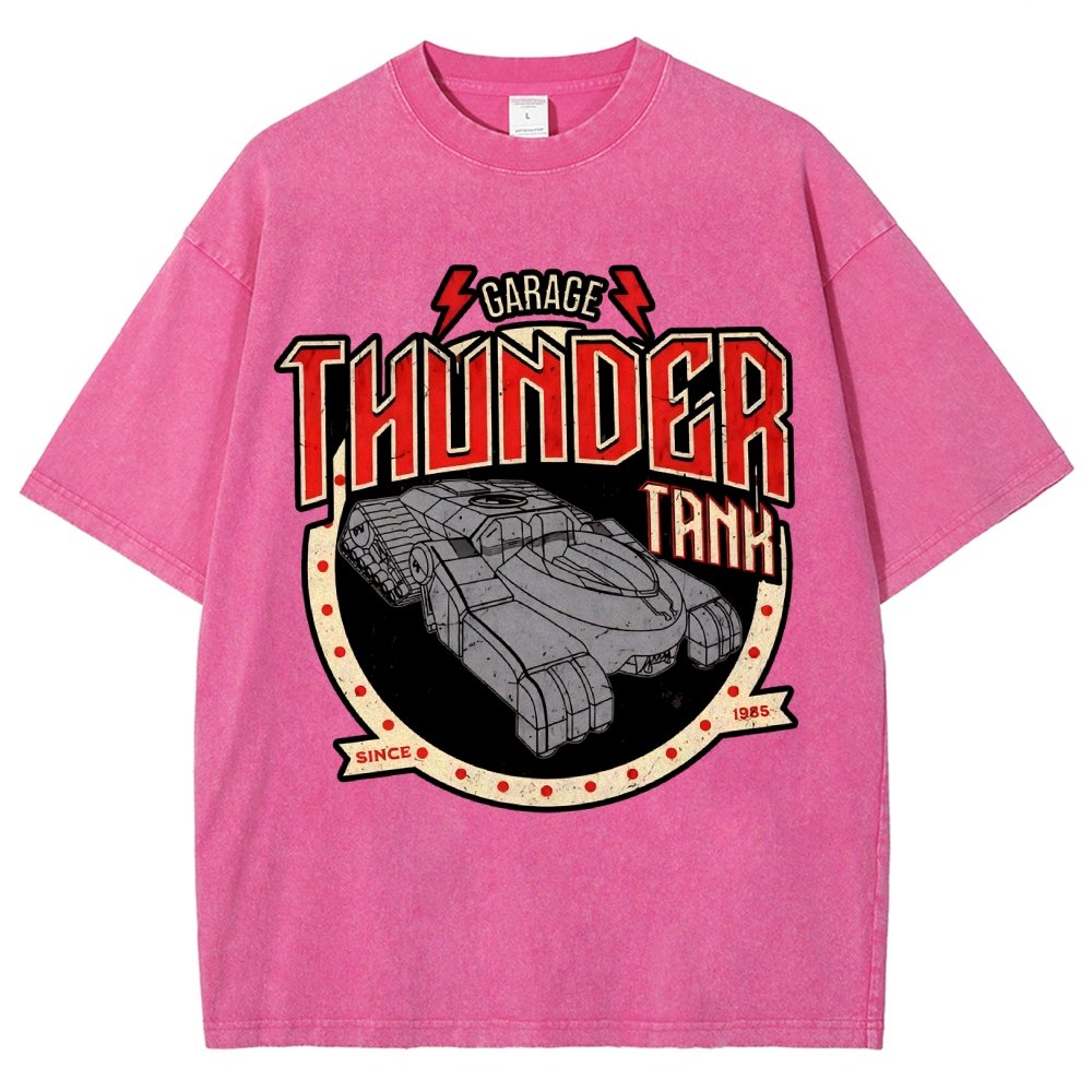 Thunder Tank Garage Buy Now Vintage Distressed T-shirt