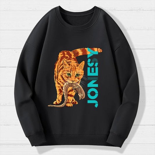 Jonesy Geek Cotton Sweatshirt