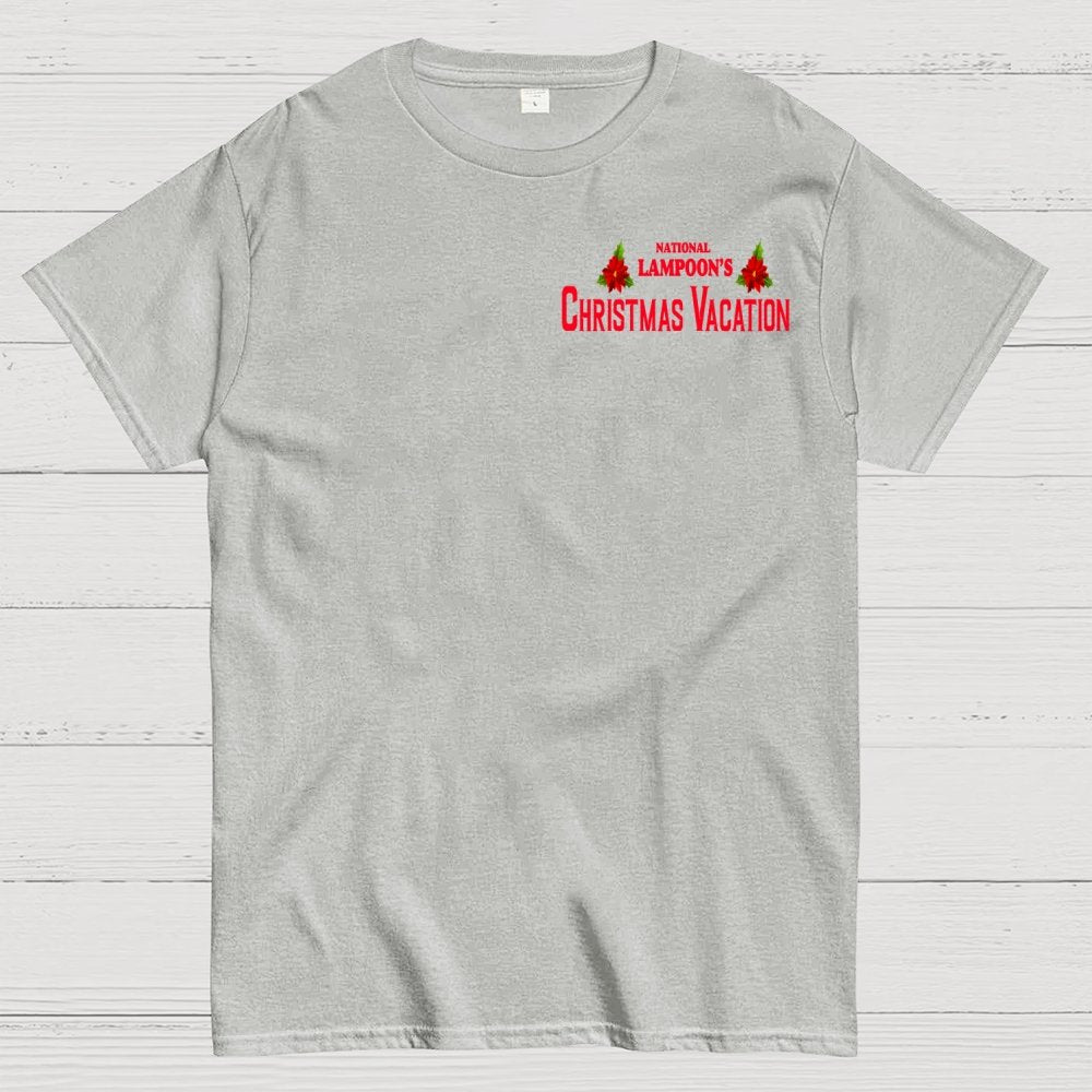 Holiday Vacation Quote Front And Back Printing Geek T-Shirt
