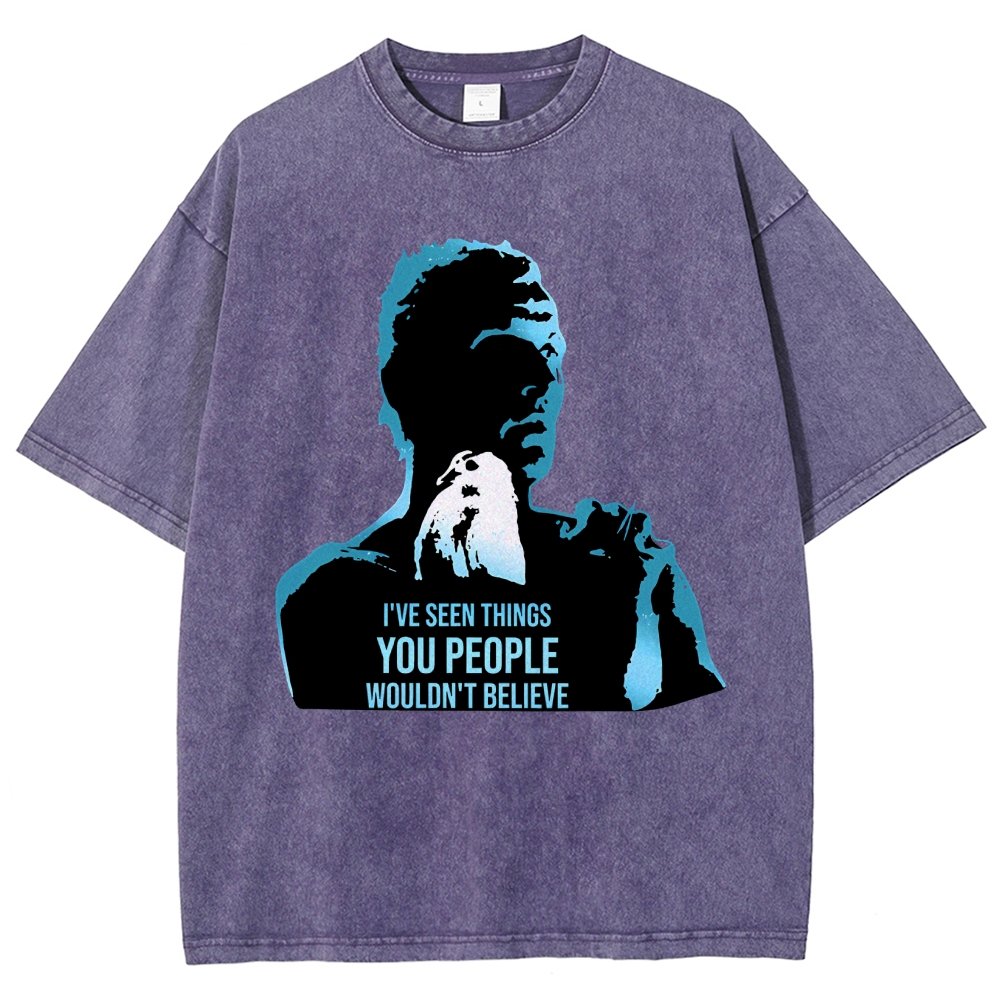 I've Seen Things You People Wouldn't Believe Vintage Distressed T-shirt