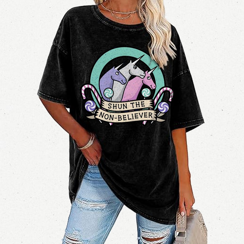Shun The Non-Believer Vintage Distressed T-shirt