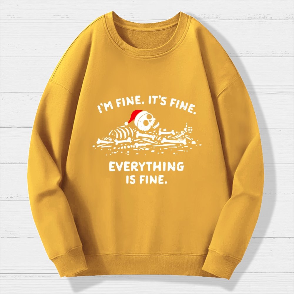 A Fine Pile Of Bones Geek Cotton Sweatshirt