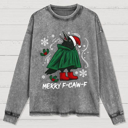 Merry F-CAW-F Washed Long Sleeve Tee