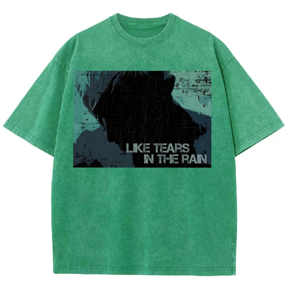 Like Tears In The Rain Vintage Distressed T-shirt