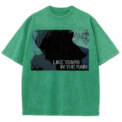 Like Tears In The Rain Vintage Distressed T-shirt