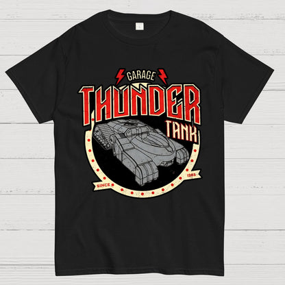 Thunder Tank Garage Buy Now Geek T-Shirt