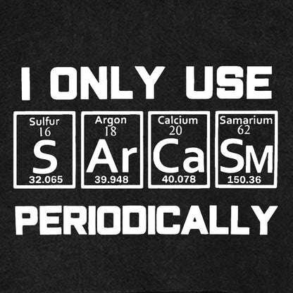 Sarcasm Periodic Table Element Shirt Weird Science Joke Vintage Distressed Hoodie